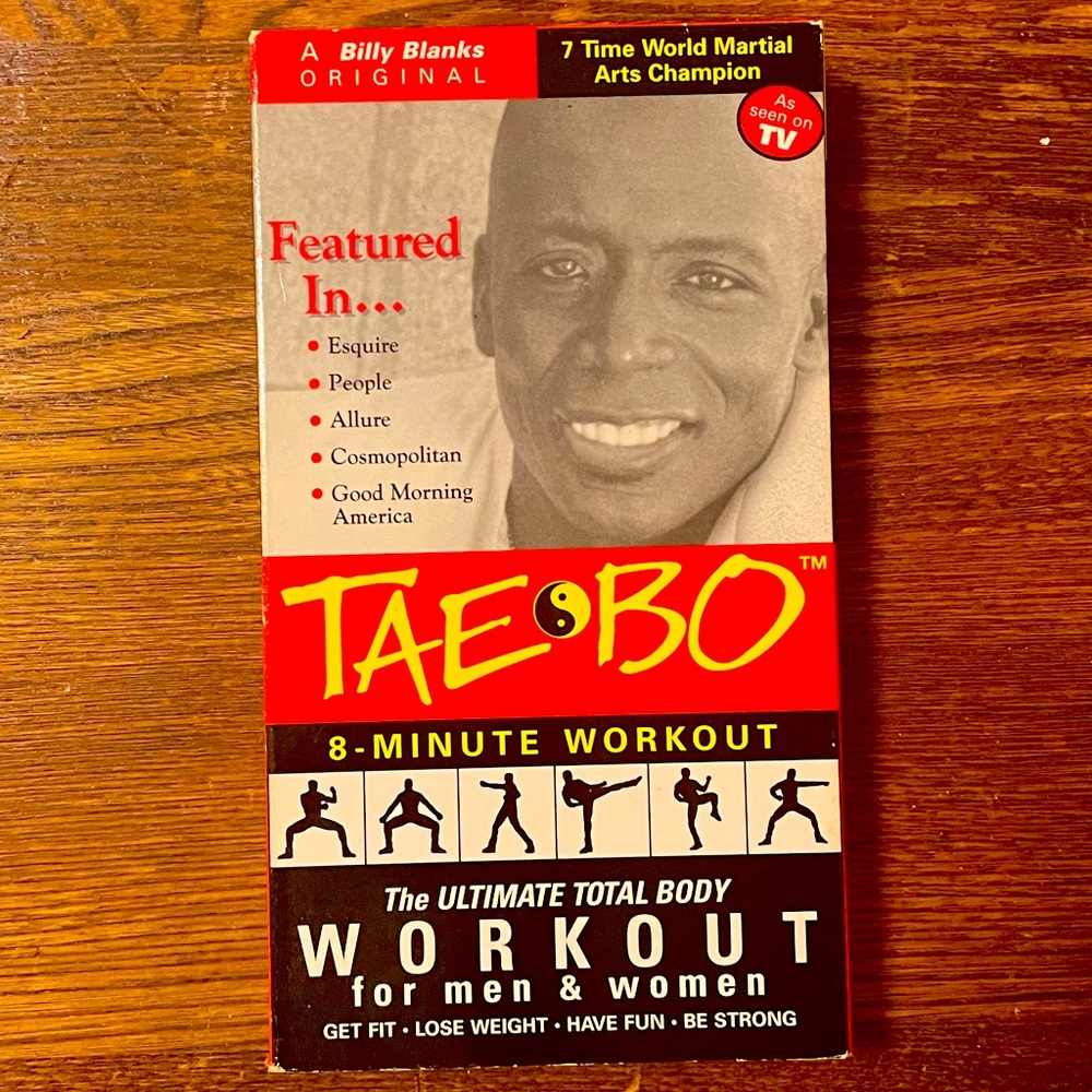 Tae Bo 8 Minute Workout VHS